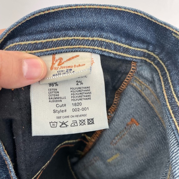 Citizens Of Humanity Low Waist Flair Jeans Sz 29 - Picture 5 of 8